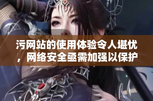 污网站的使用体验令人堪忧，网络安全亟需加强以保护用户权益