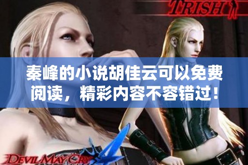 秦峰的小说胡佳云可以免费阅读，精彩内容不容错过！