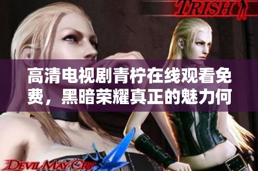 高清电视剧青柠在线观看免费，黑暗荣耀真正的魅力何在请细细品味