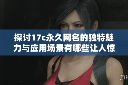 探讨17c永久网名的独特魅力与应用场景有哪些让人惊喜的地方