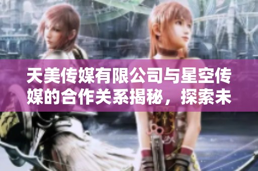 天美传媒有限公司与星空传媒的合作关系揭秘，探索未来发展新机遇