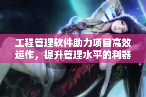 工程管理软件助力项目高效运作，提升管理水平的利器是什么