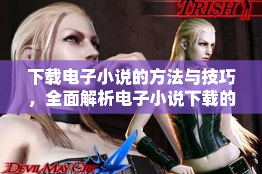 下载电子小说的方法与技巧，全面解析电子小说下载的便捷途径